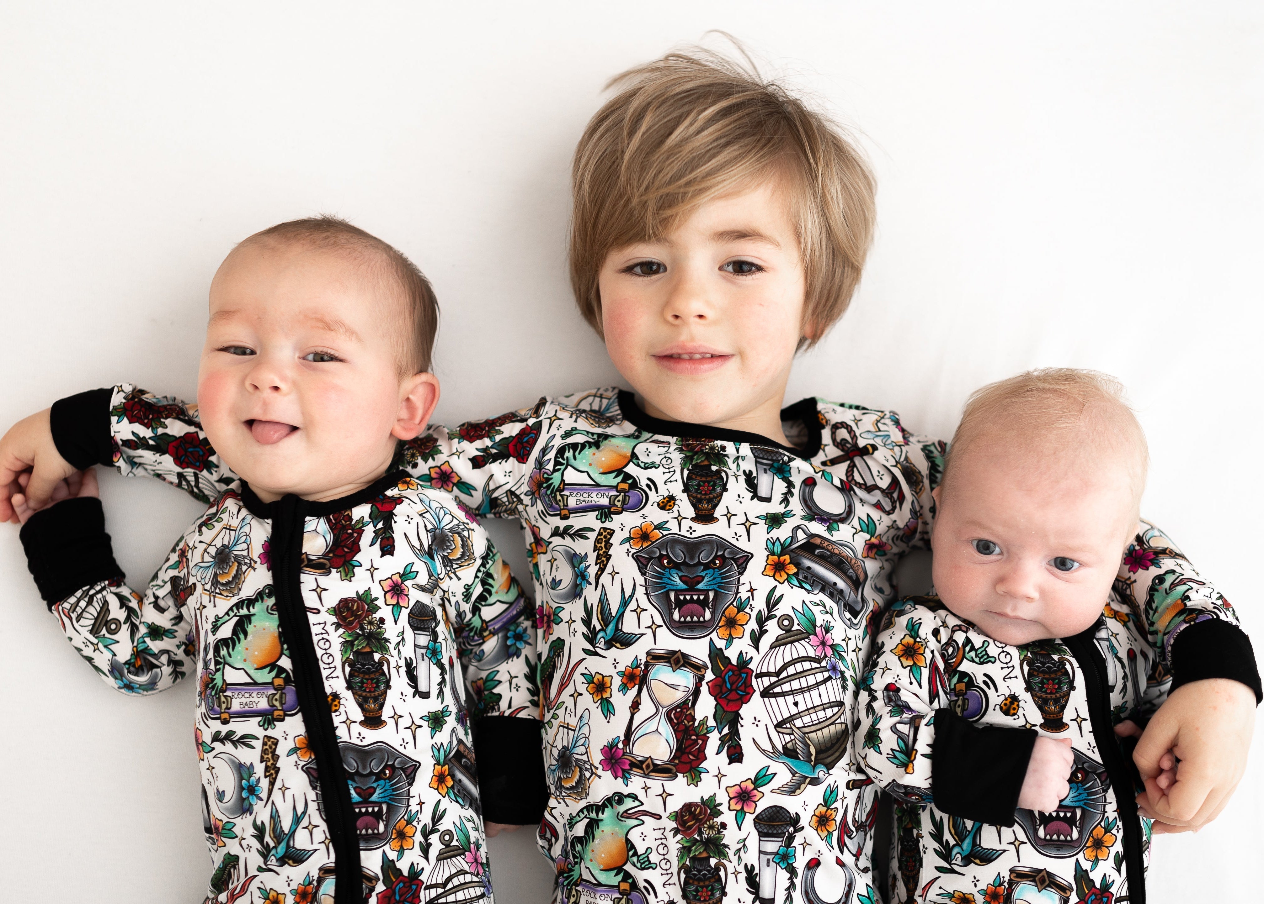 SLEEPSUITS + PYJAMAS