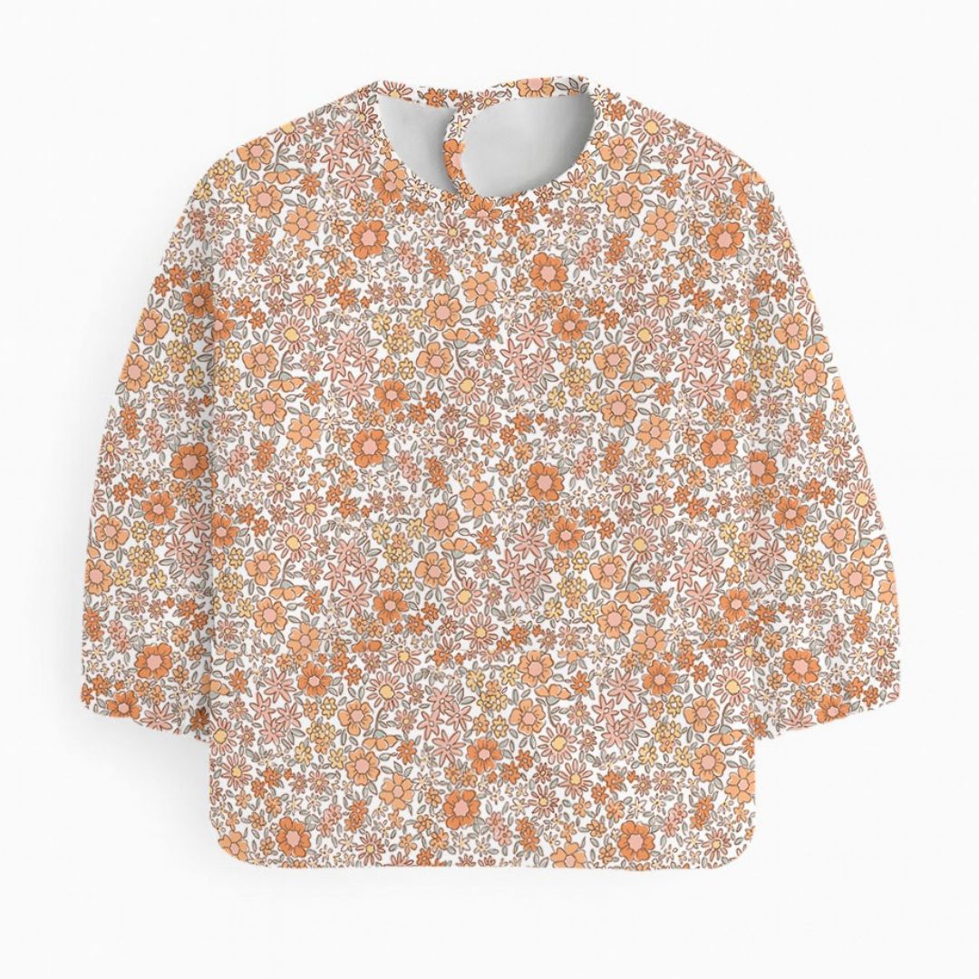 Coverall Bib - Ditsy Floral