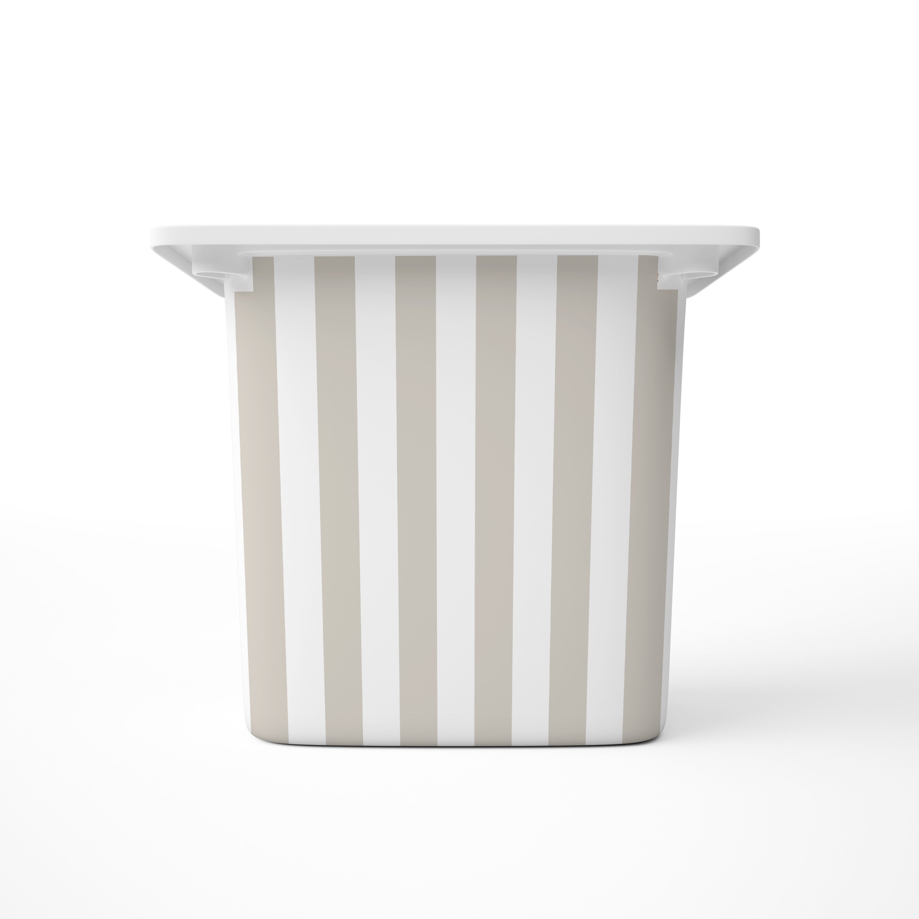 Greige Stripe - IKEA Trofast Drawer Stickers