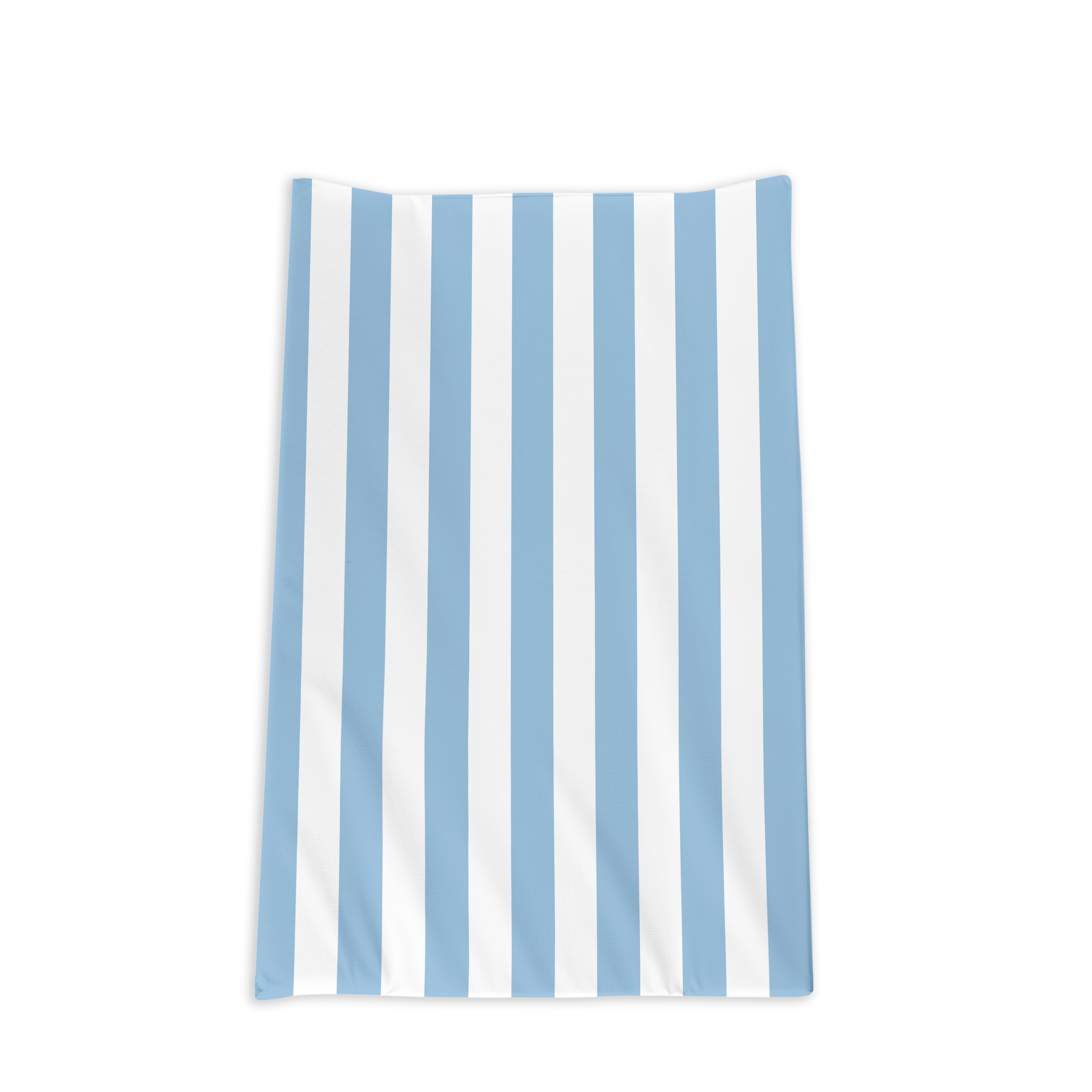 Anti Roll Changing Mat - Blue Stripe