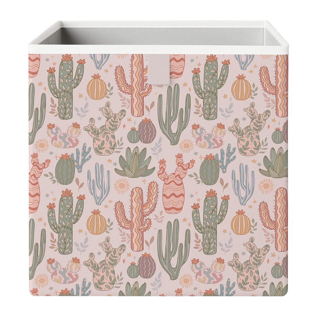 Cube Storage Box - Cactus