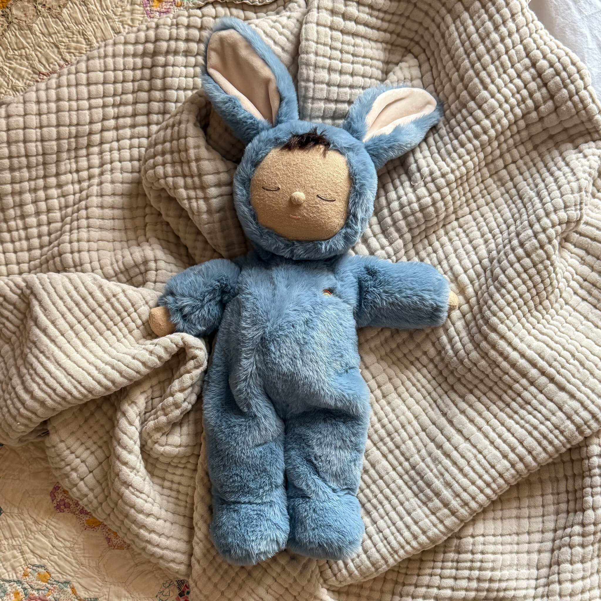 Cozy Dinkums Bunny - Twiggy Blue