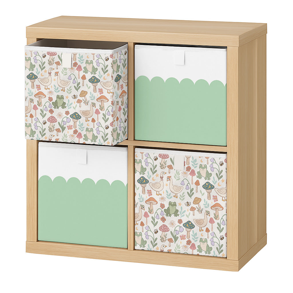 PRE ORDER - Cube Storage Box - Meadow Friends