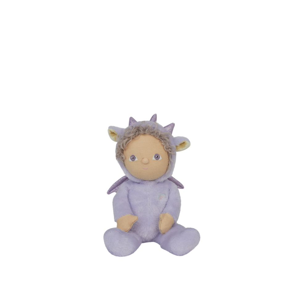 Dinky Dinkum Doll - Duffy Dragon - Lavender