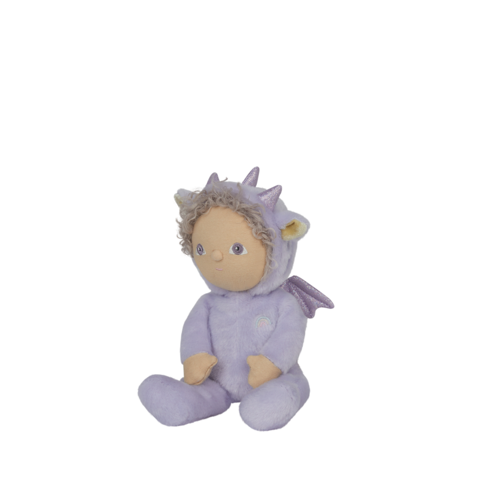 Dinky Dinkum Doll - Duffy Dragon - Lavender