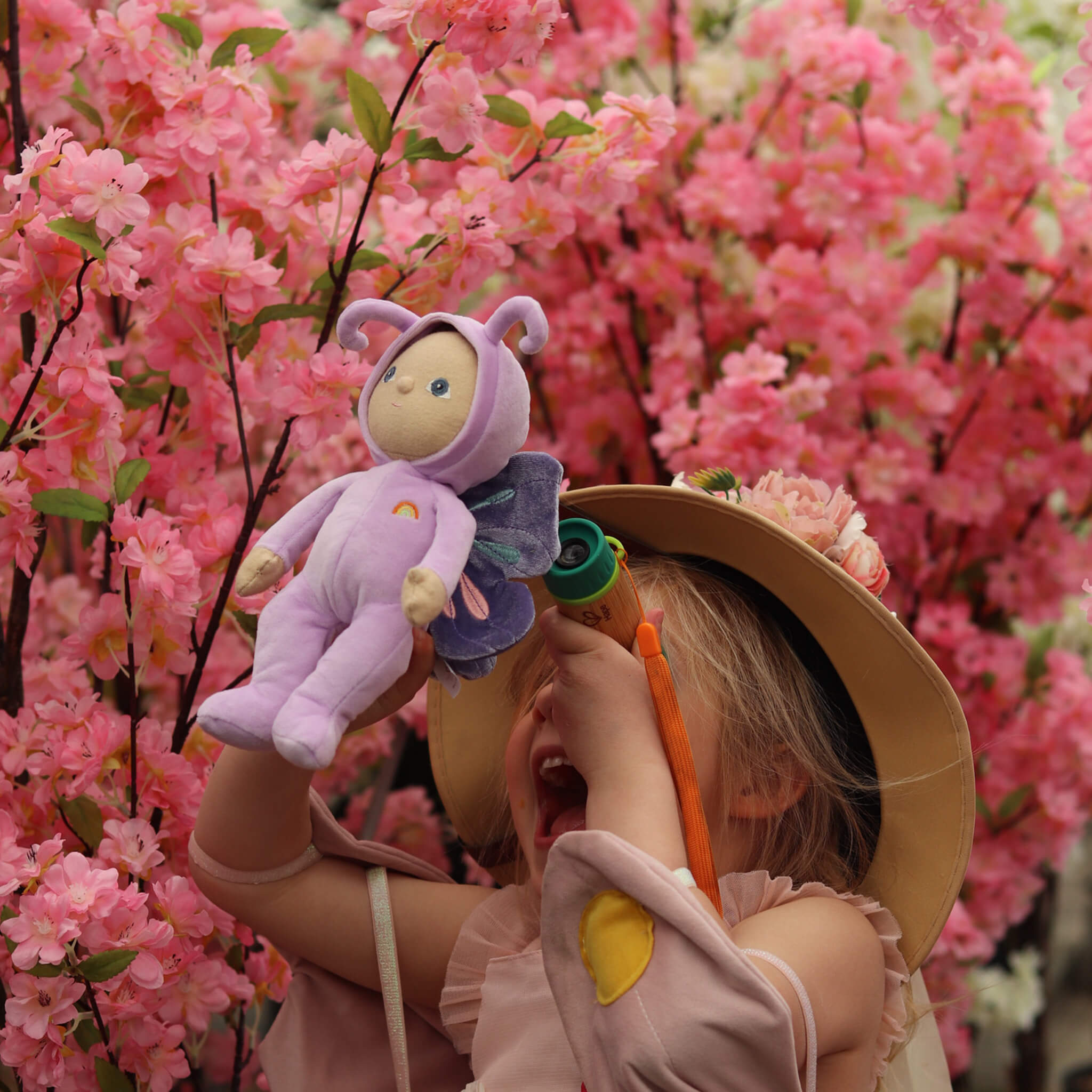 Dinky Dinkum Doll - Betty Butterfly - Purple