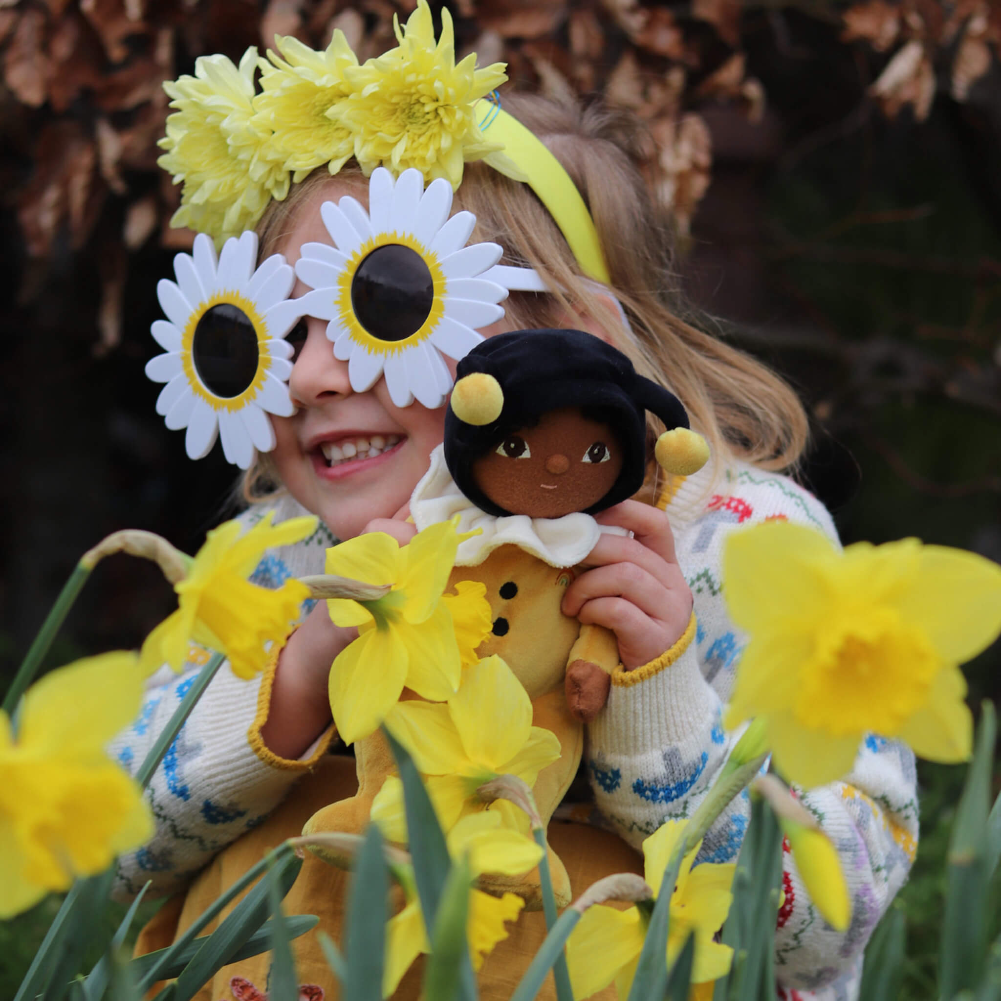 Dinky Dinkum Dolls - Billie Bumblebee - Yellow