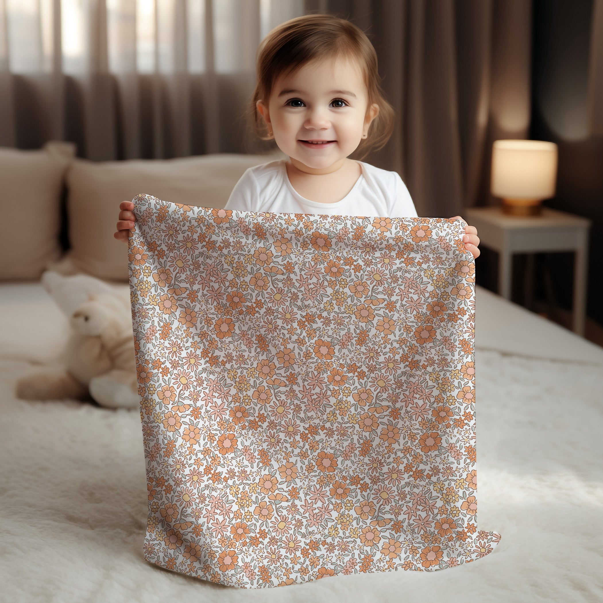 Cozy Blanket - Ditsy Floral
