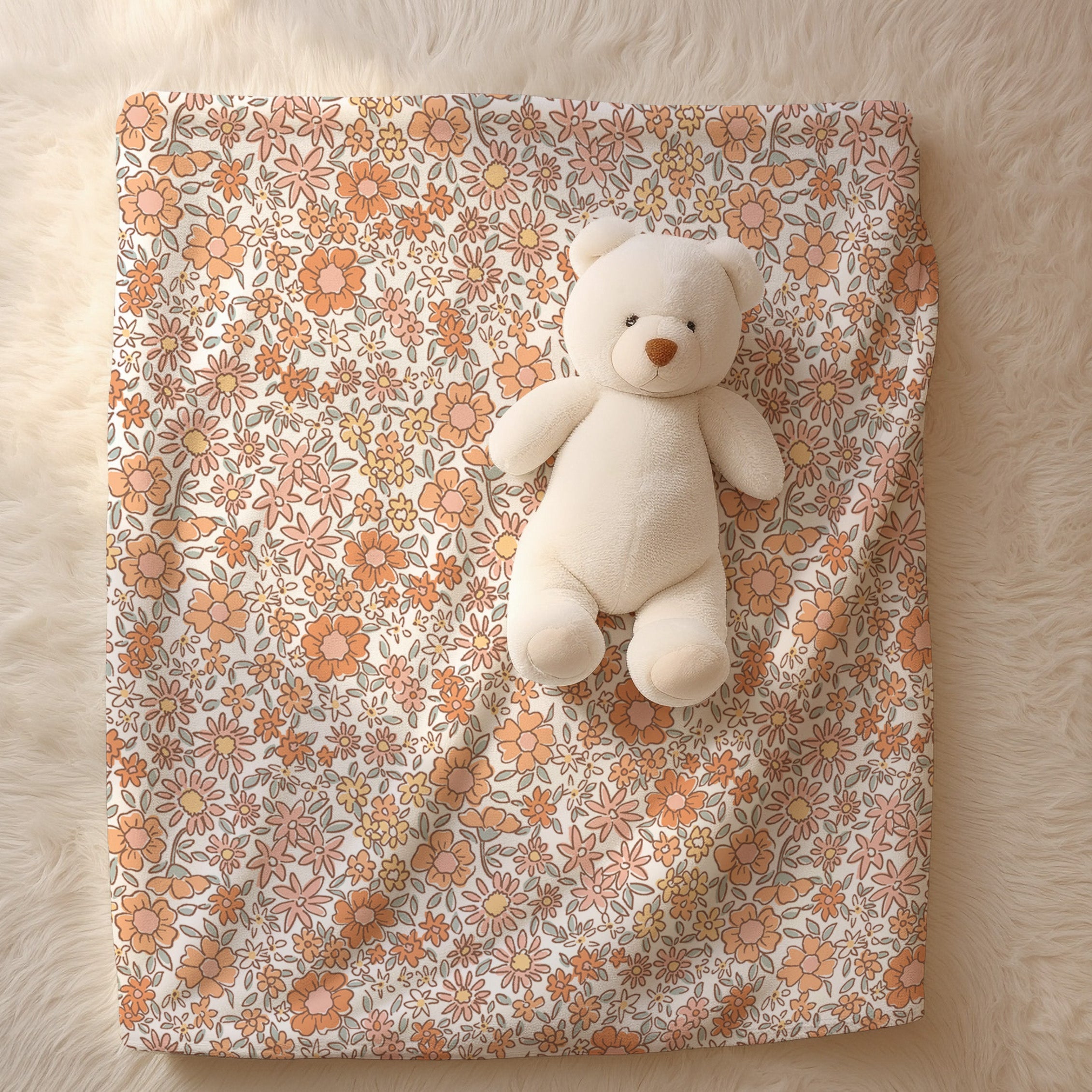 Cozy Blanket - Ditsy Floral