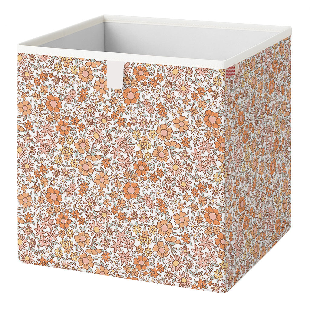 Cube Storage Box - Ditsy Floral