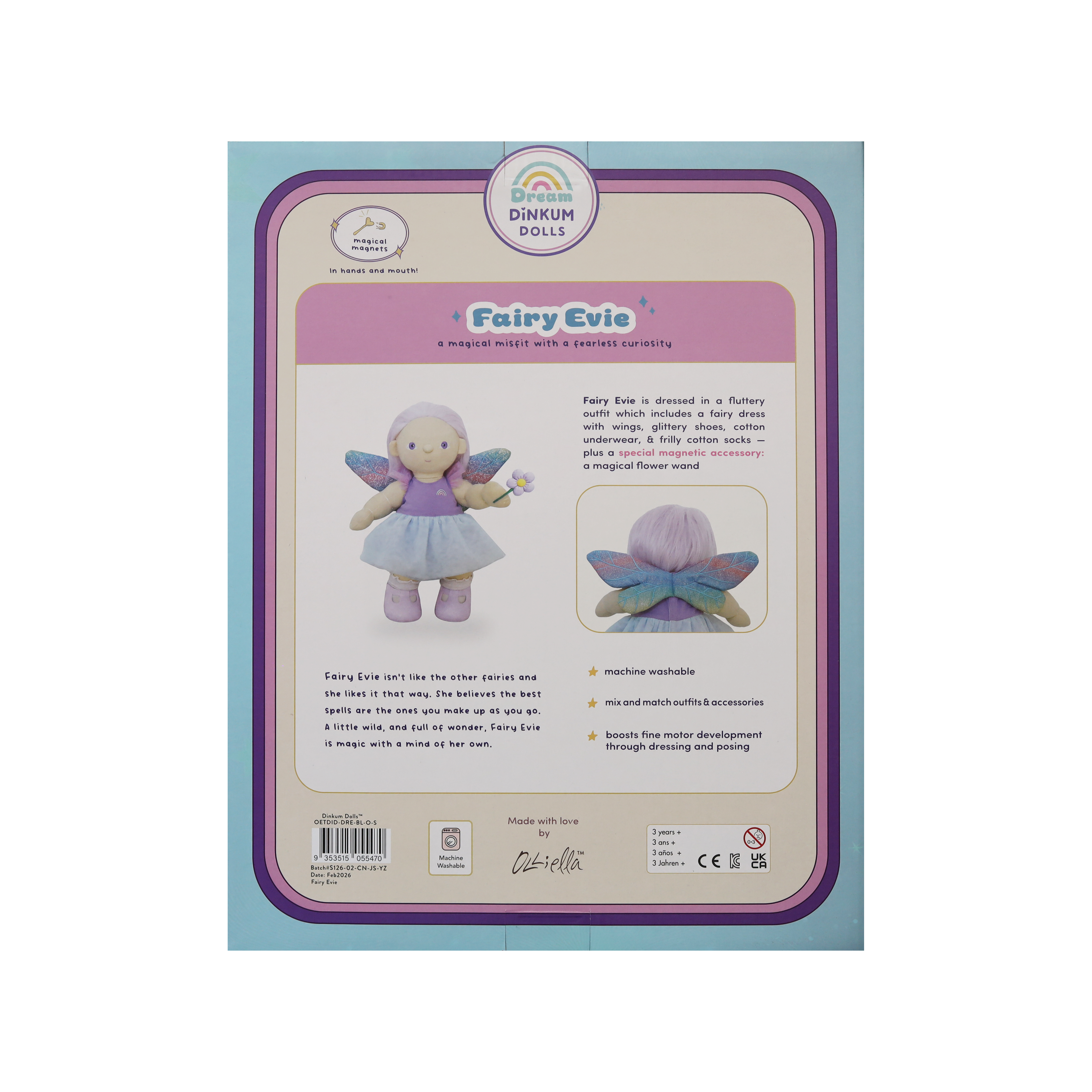Dinkum Doll - Fairy Evie