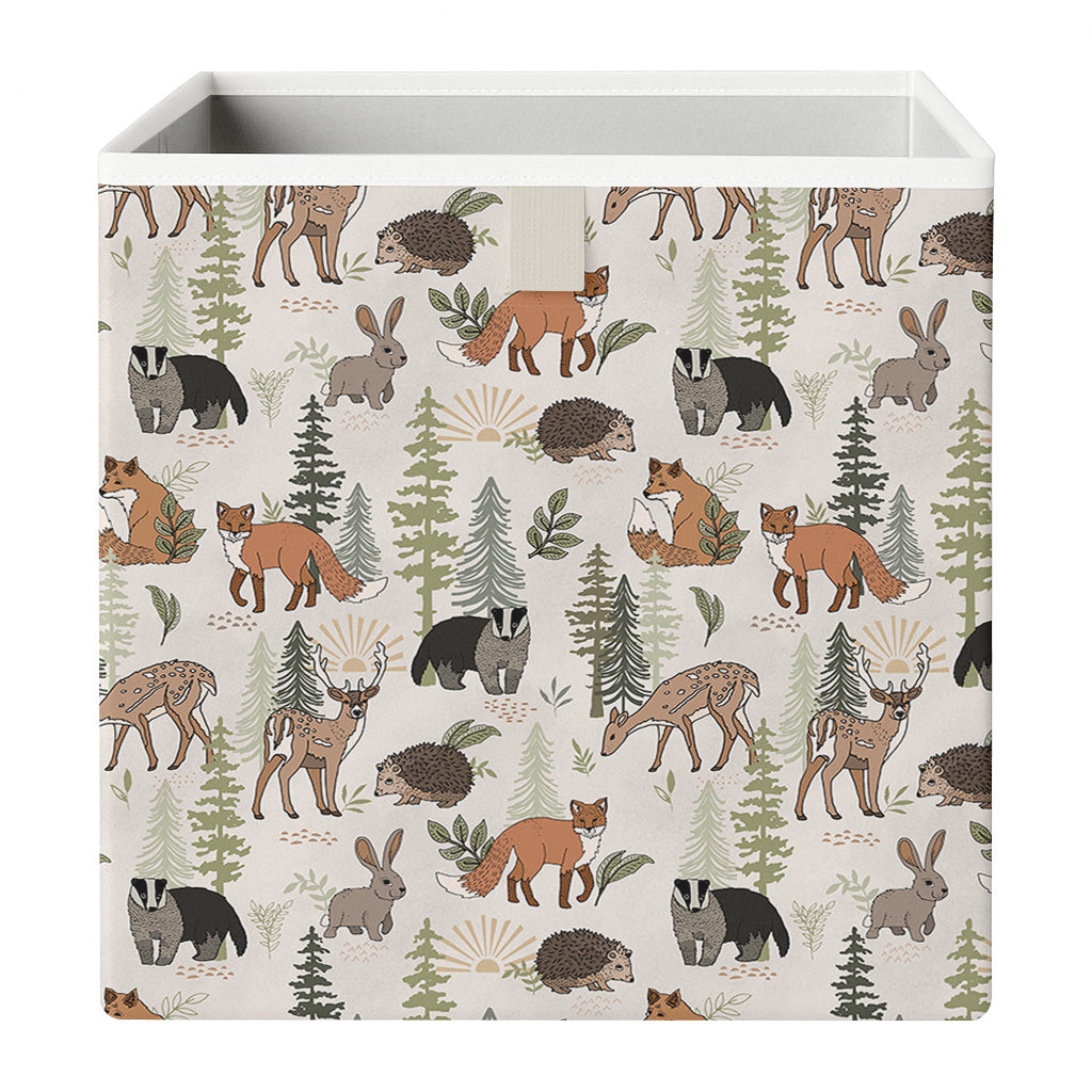 Cube Storage Box - In The Forest