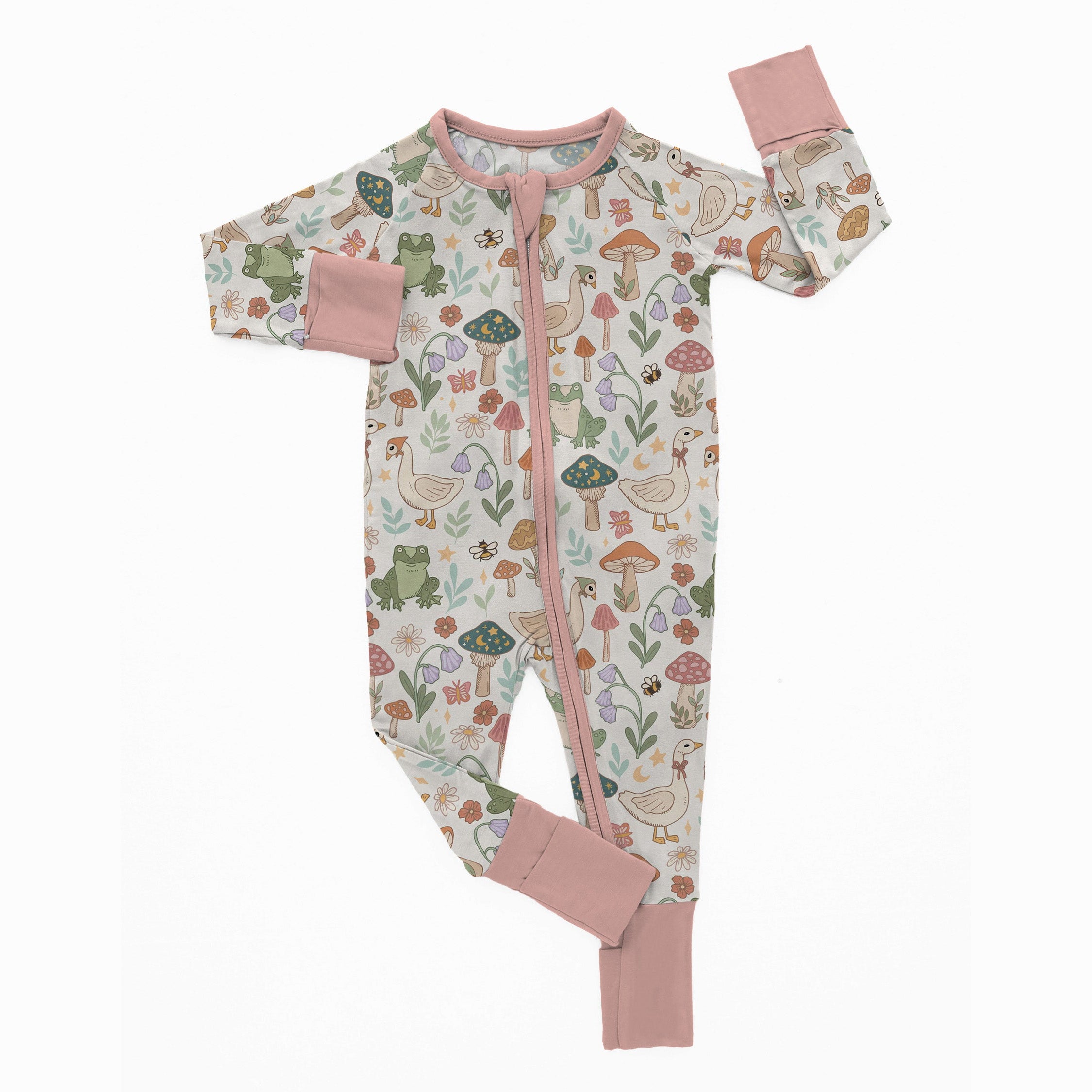 Meadow Friends 2 Way Zip Sleepsuit
