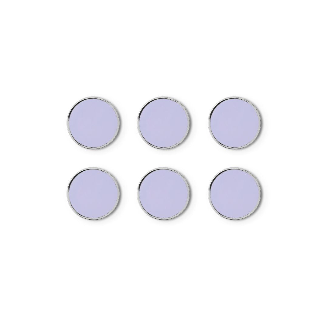 Mustard Made The Buttons in Lilac