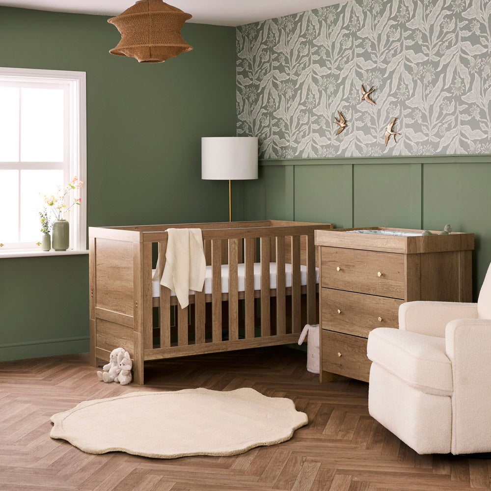 Nika 2 Piece Room Set - Oak