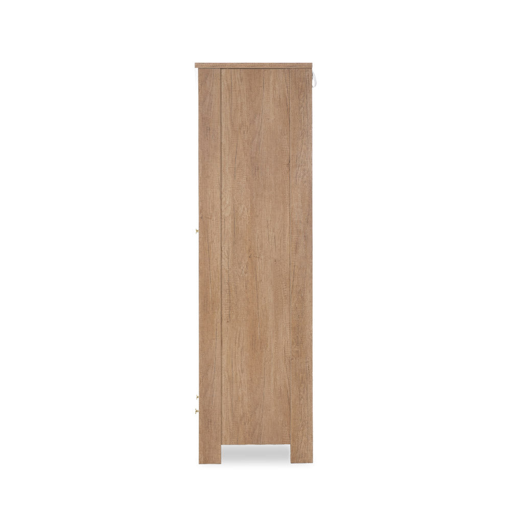 Nika Double Wardrobe - Oak