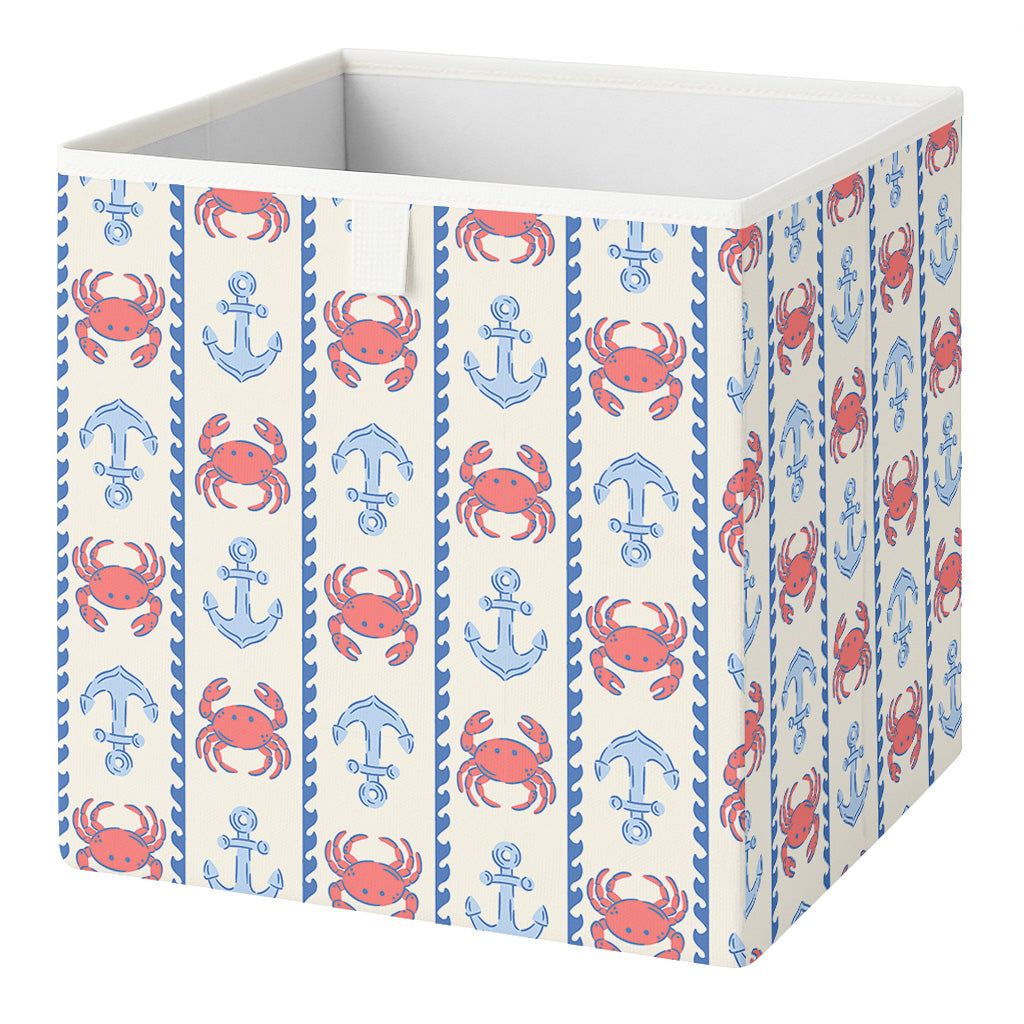Cube Storage Box - Nautical