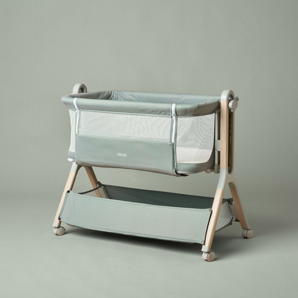 Cloud Bedside Crib - Sage