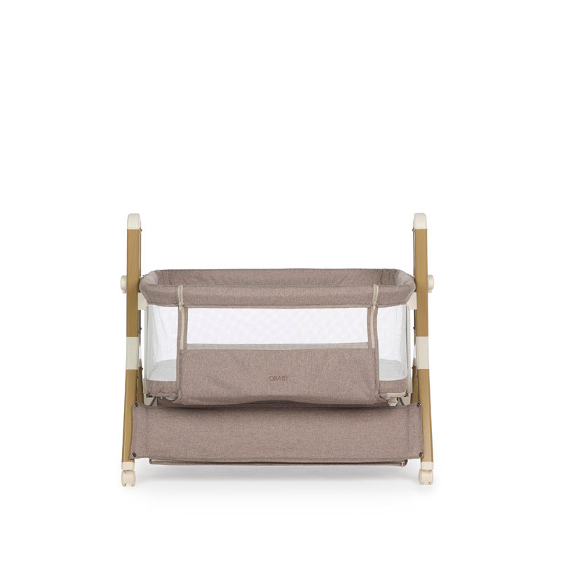 Cloud Bedside Crib - Nutmeg