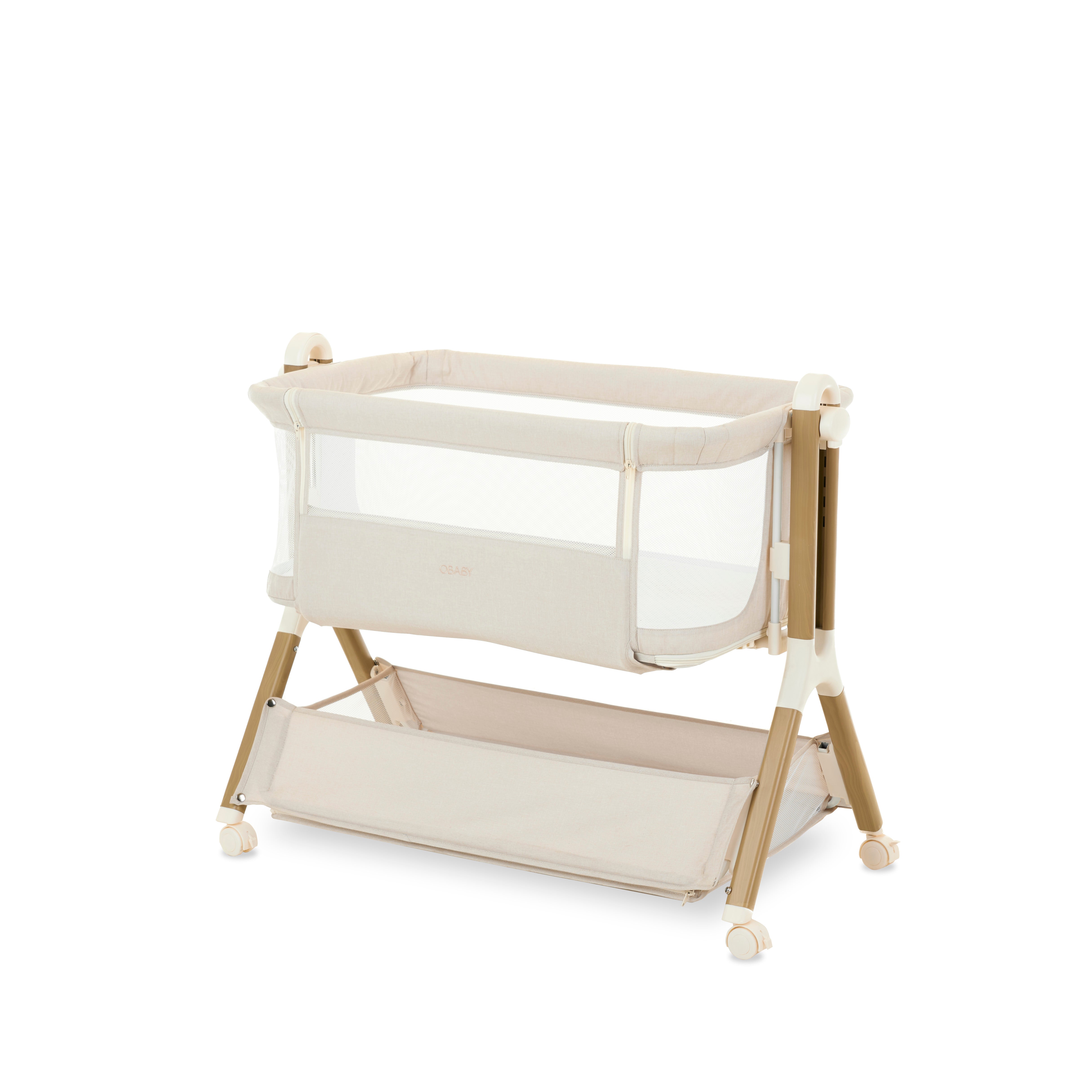 PRE ORDER - Cloud Bedside Crib - Oatmeal