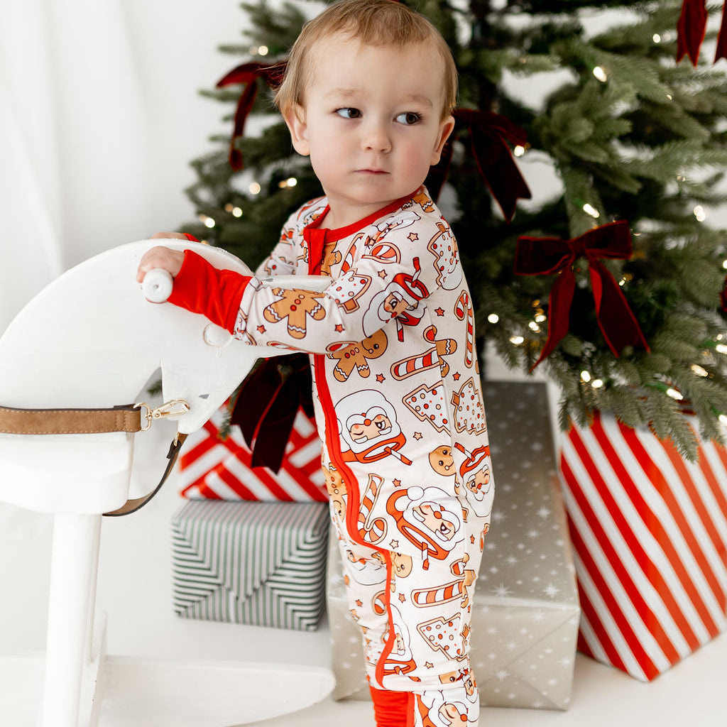 Christmas Treats Zip Sleepsuit