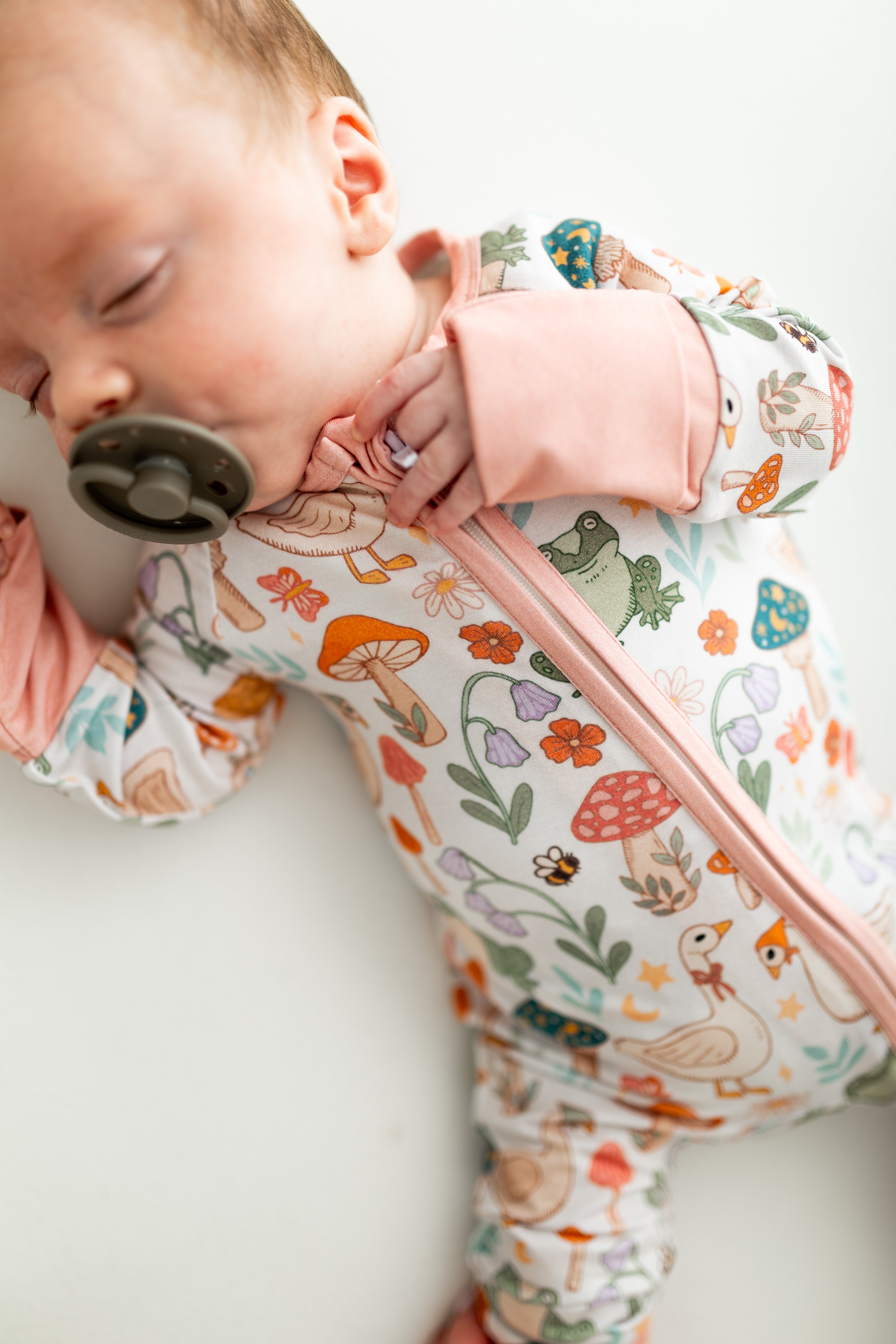 Meadow Friends 2 Way Zip Sleepsuit