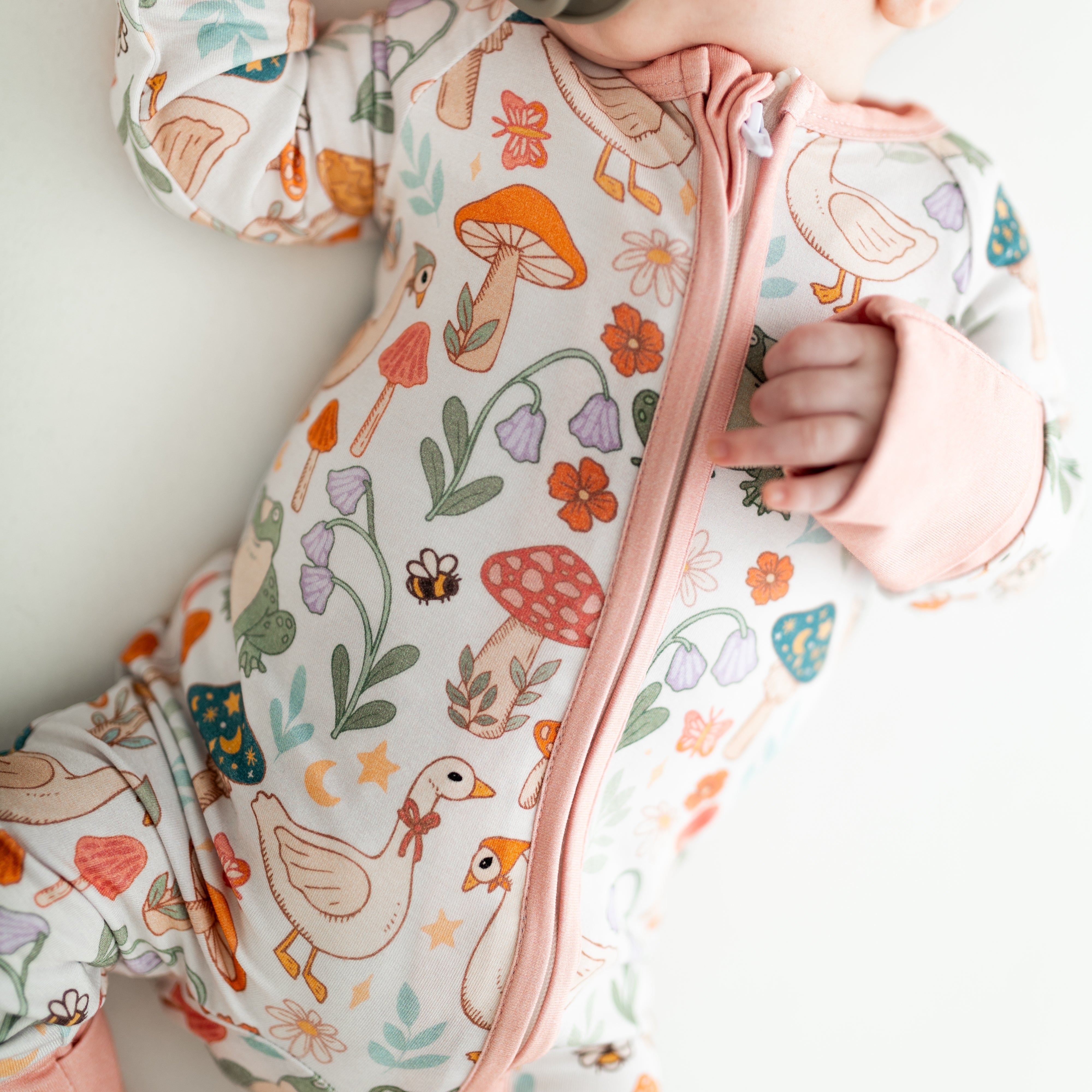 Meadow Friends 2 Way Zip Sleepsuit