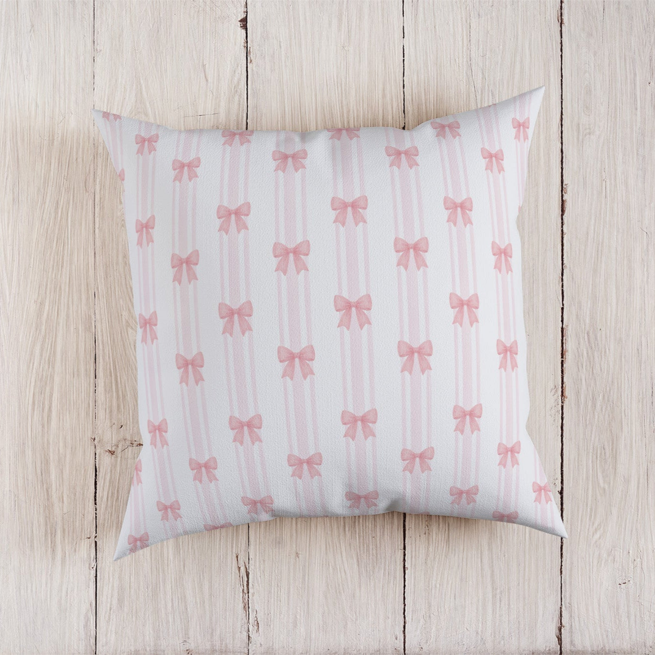 Cushion Cover - Pink Bows