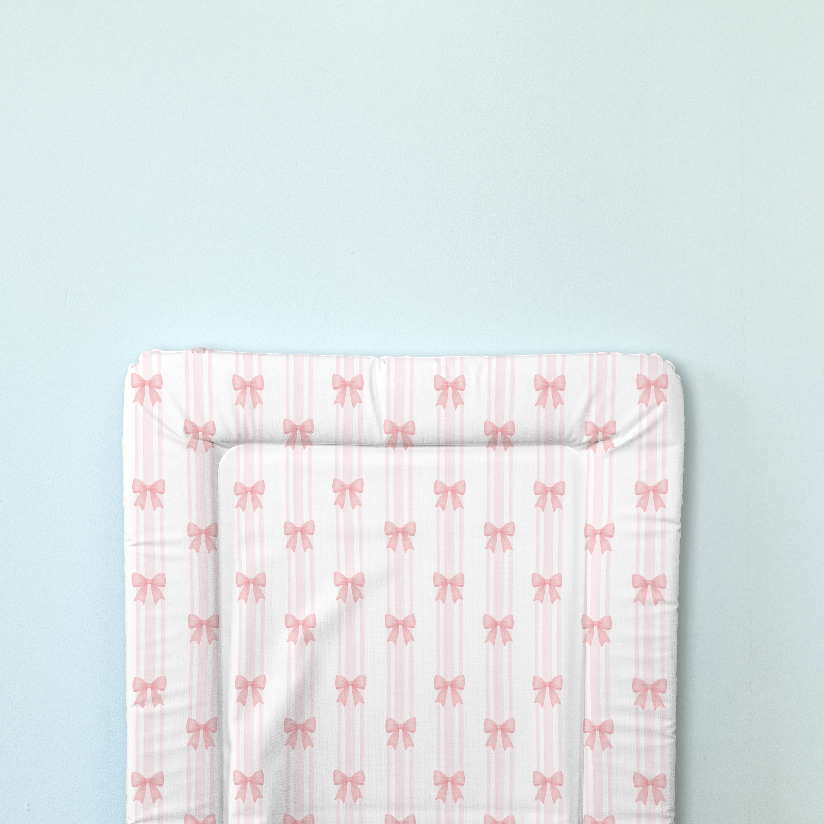 Standard Changing Mat - Pink Bows