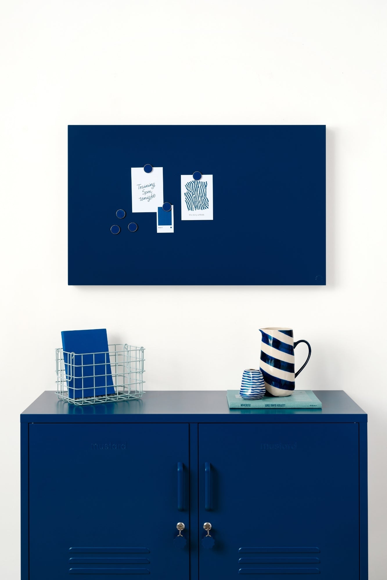 Mustard Made The Storyboard in Navy