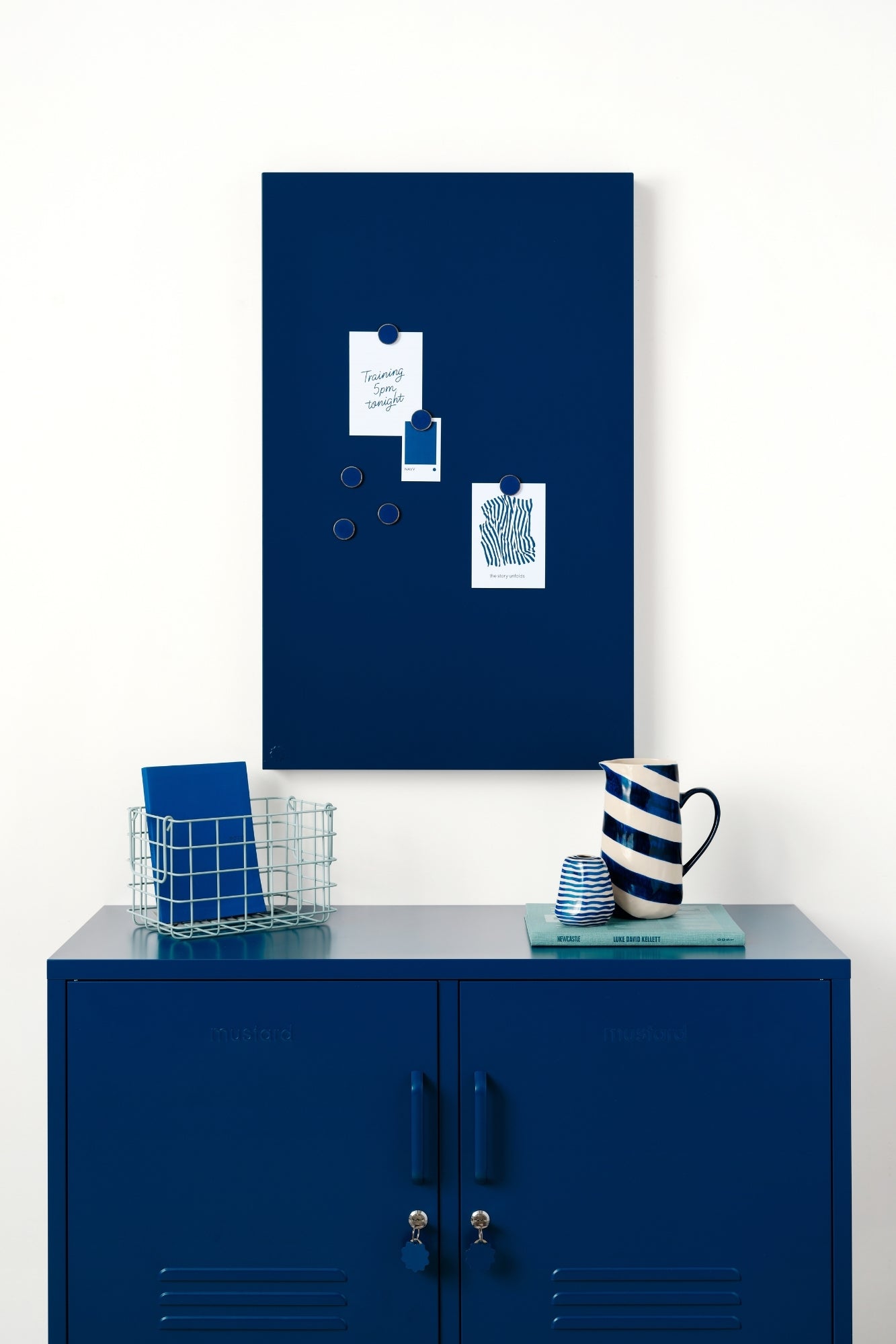 Mustard Made The Storyboard in Navy