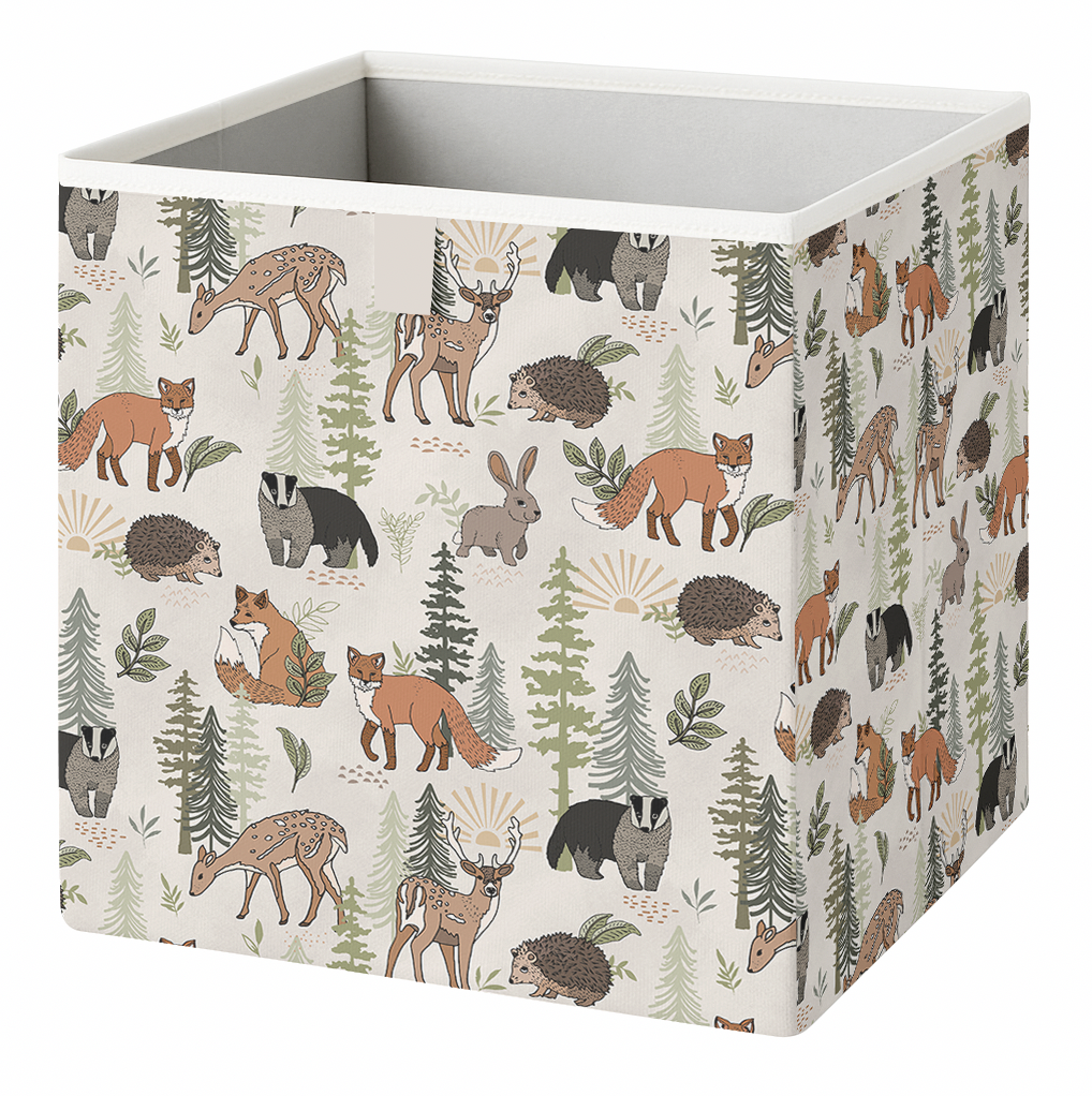 Cube Storage Box - In The Forest