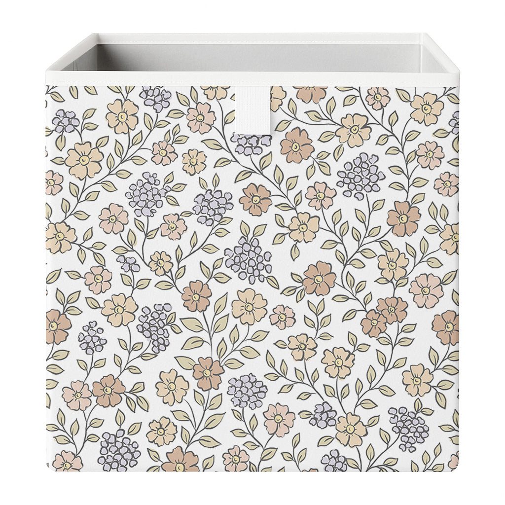 Cube Storage Box - Spring Blooms