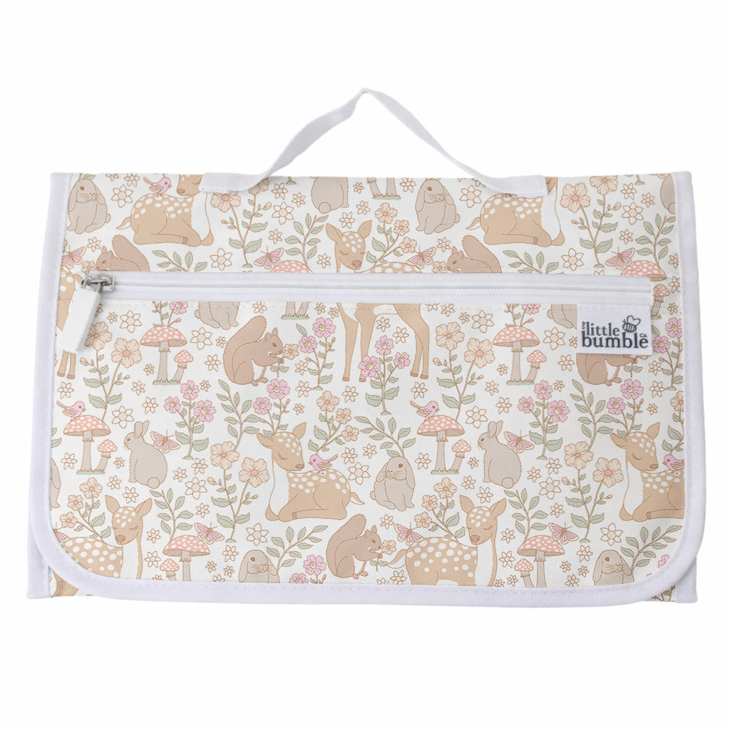 Travel Changing Clutch - Spring Woodland