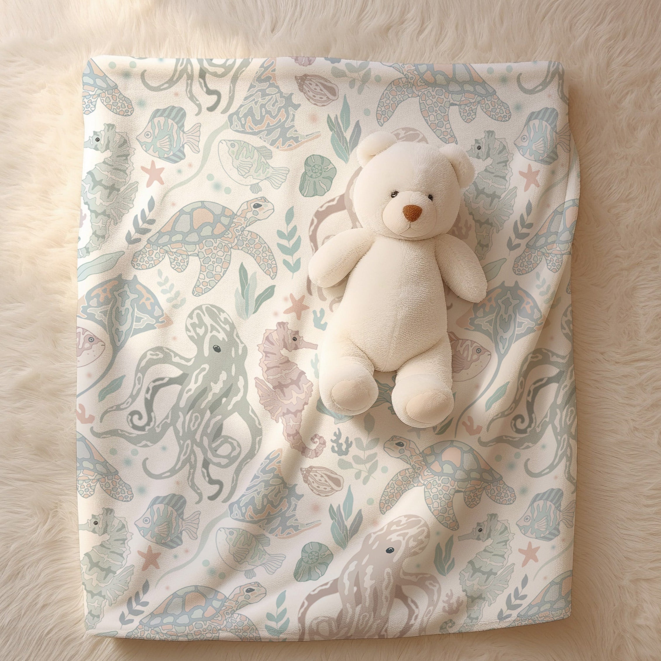 Cozy Blanket - Under The Sea