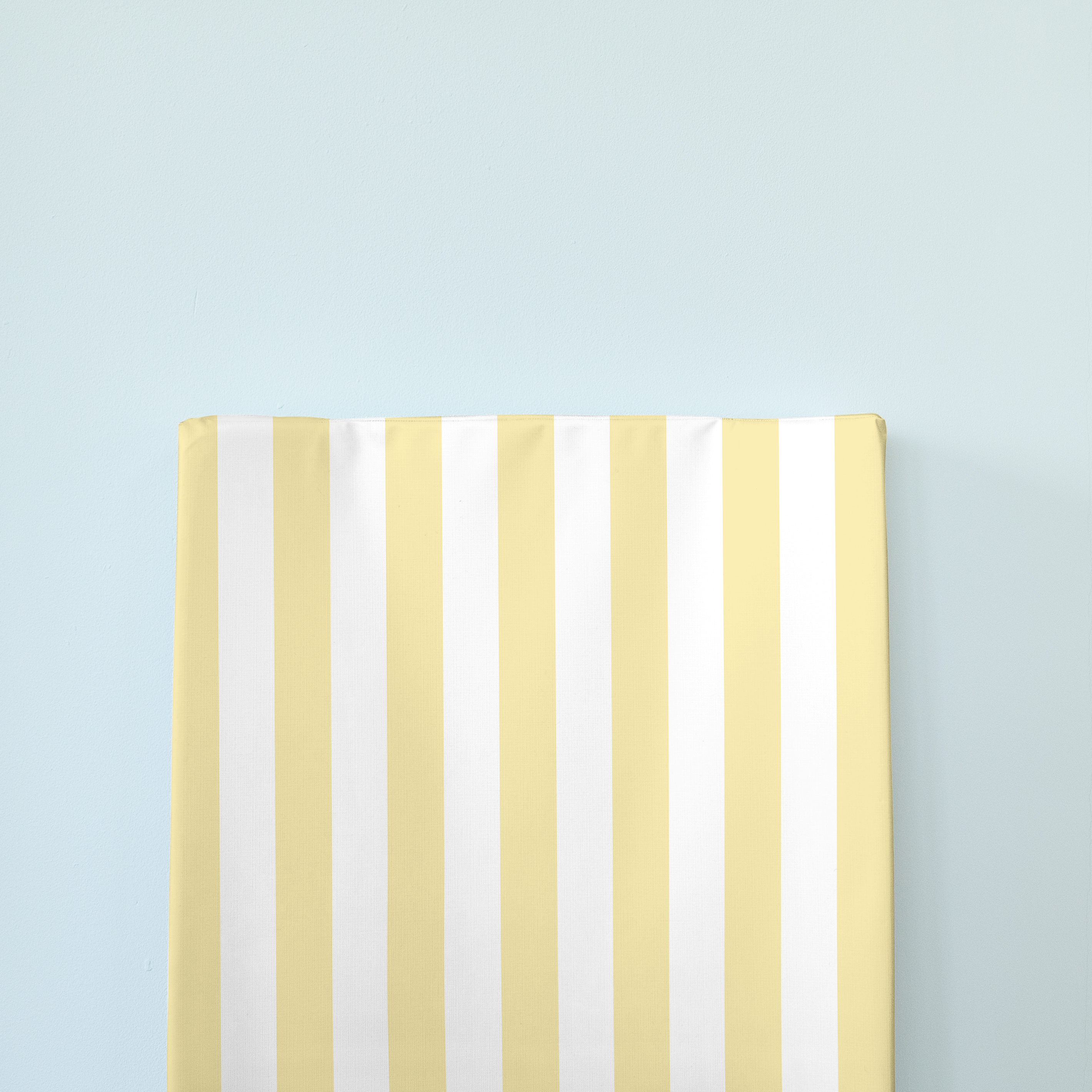 Anti Roll Changing Mat - Yellow Stripe