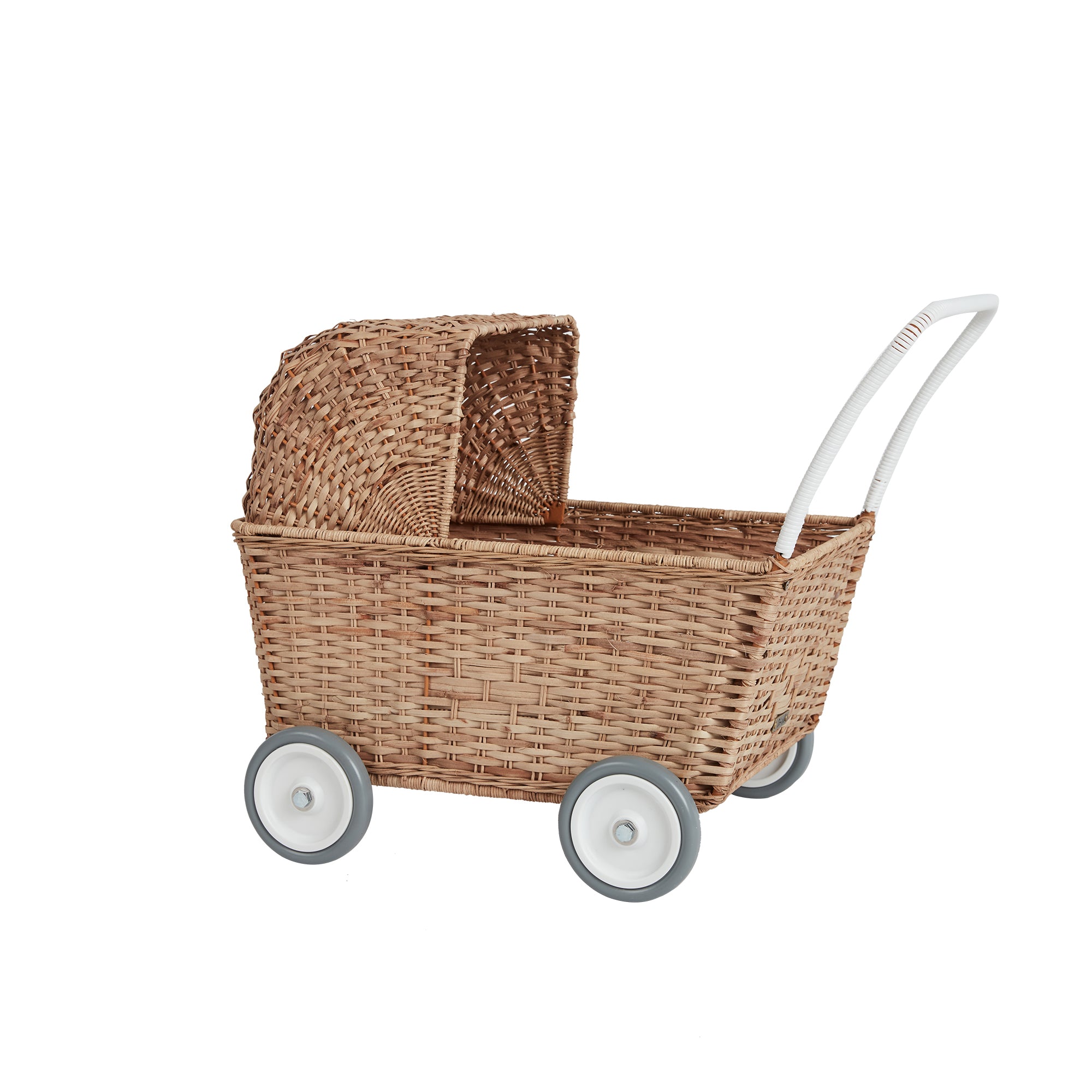 Rattan Strolley Natural The Little Bumble Co