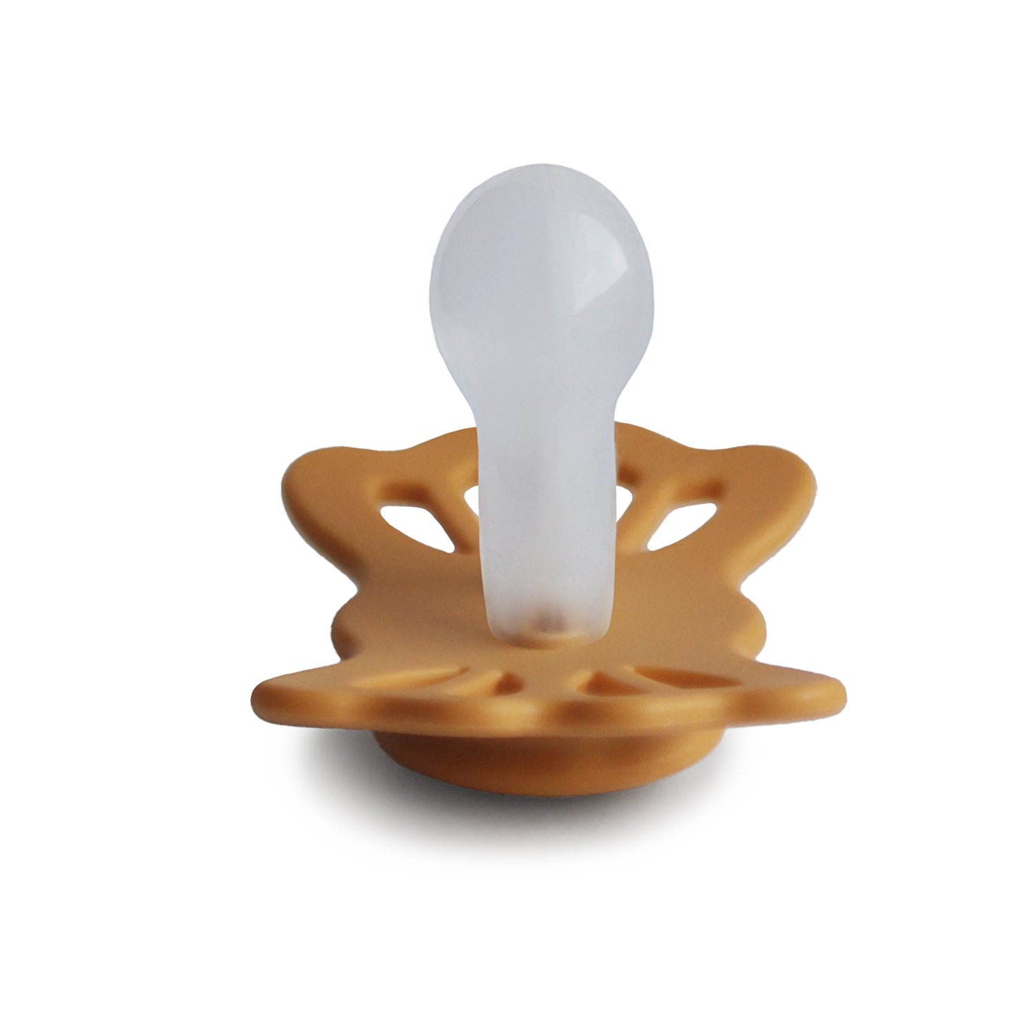 FRIGG Lucky Symmetrical Silicone Dummy (Honey) Size 2