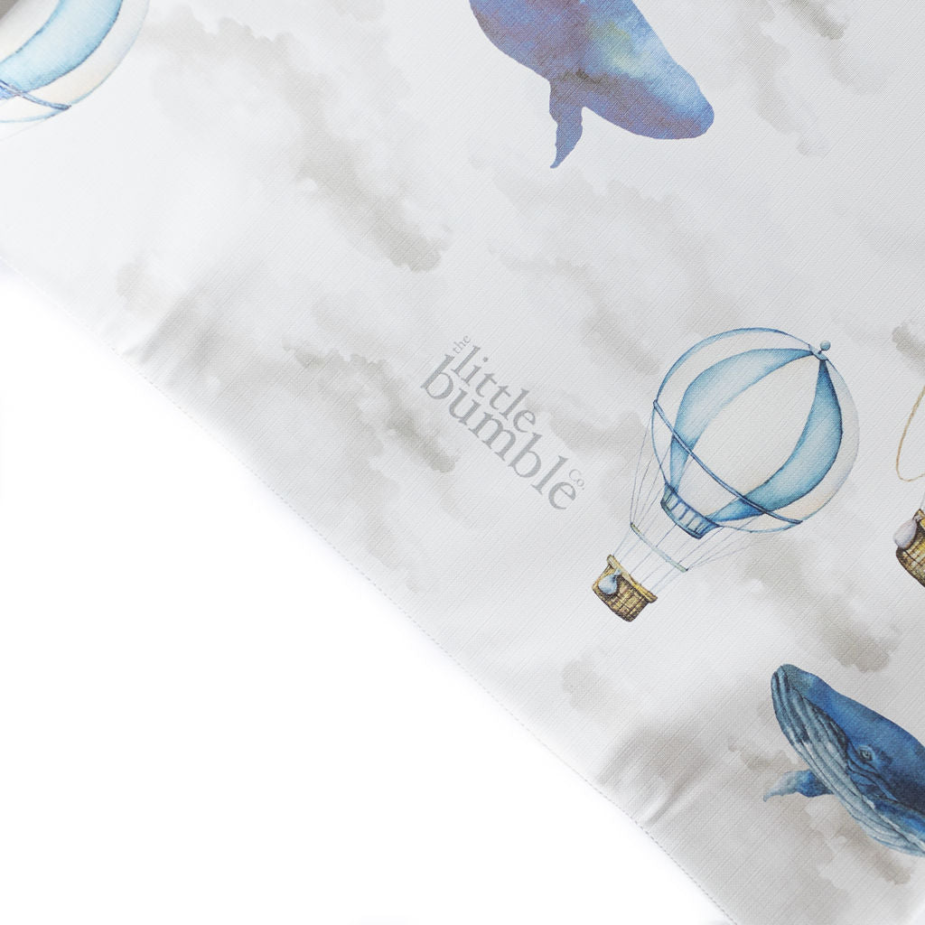 Anti Roll Changing Mat - Up In The Clouds - The Little Bumble Co.