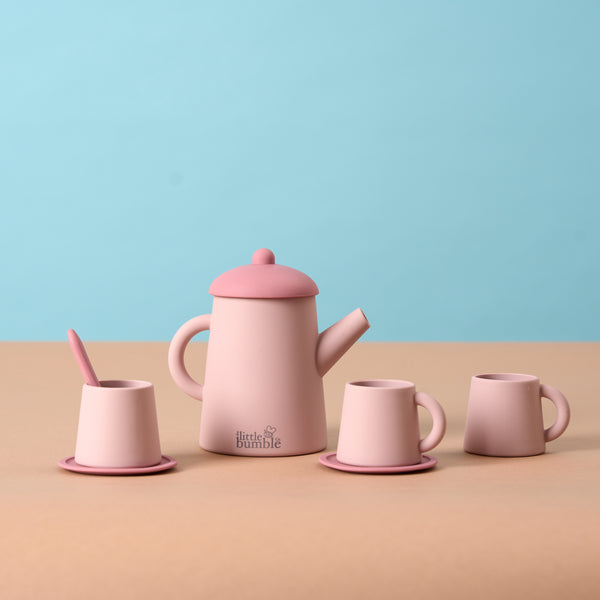 Silicone Tea Set - Pink