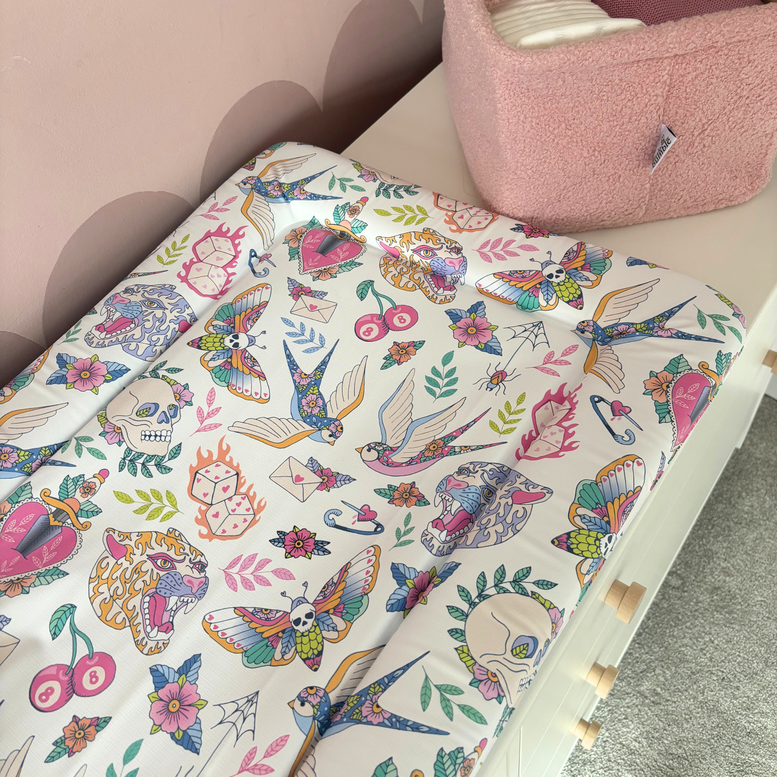 Standard Changing Mat - Bright Tattoo
