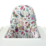 Waterproof Highchair Cushion Cover - Bright Tattoo