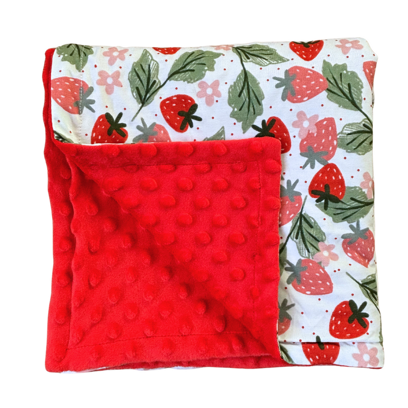 PRE ORDER - Cozy Blanket - Strawberry