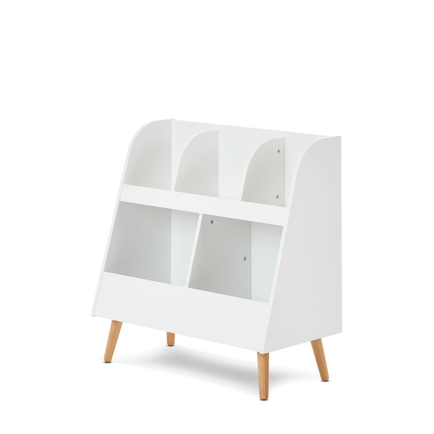 Maya Toy Storage - White with Natural