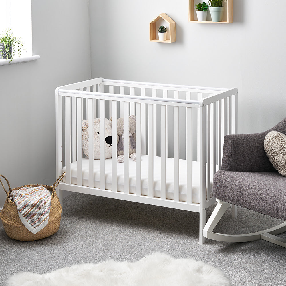 Bantam Space Saver Cot - White