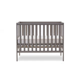 Bantam Space Saver Cot & Fibre Mattress - Taupe Grey