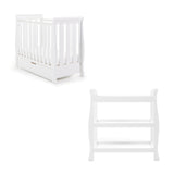 Stamford Space Saver Sleigh 2 Piece Room Set - White