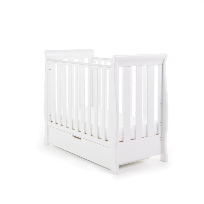 Stamford Space Saver Sleigh 2 Piece Room Set - White