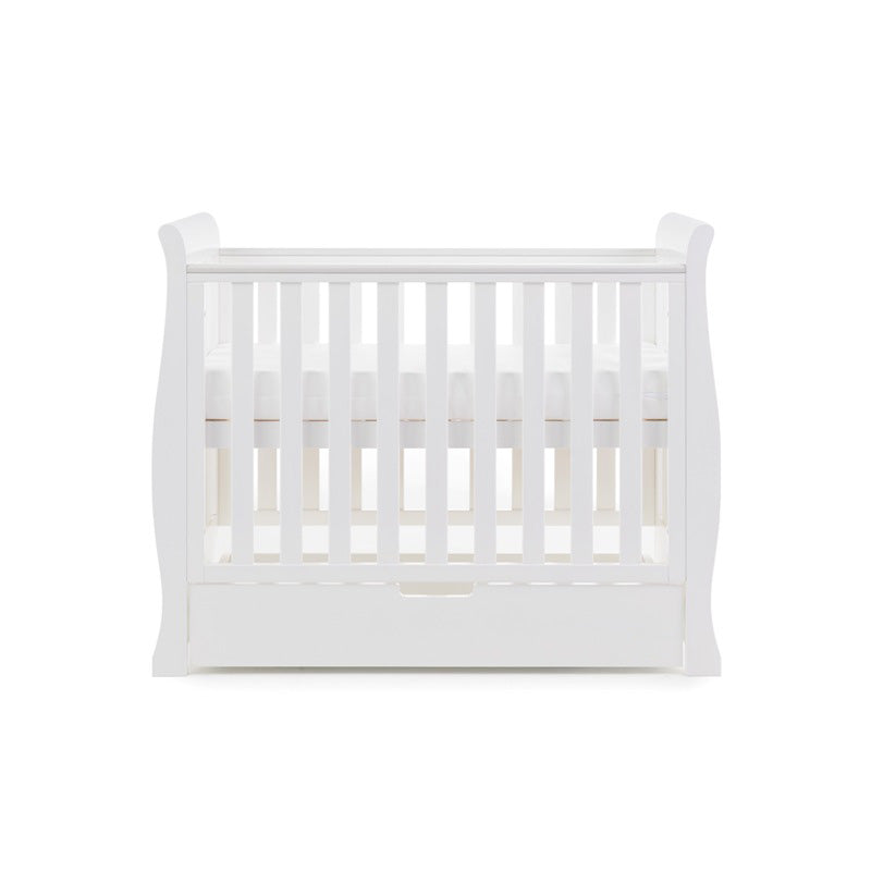 Stamford Space Saver Sleigh 2 Piece Room Set - White