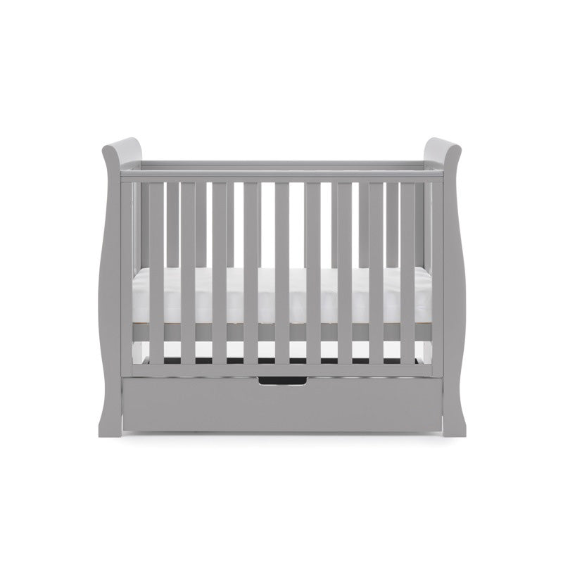 Stamford Space Saver Sleigh 3 Piece Room Set - Warm Grey